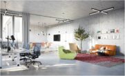 Stylisher Neubau mit vielen Büroflächen in Kreuzberg - Visu Lounge