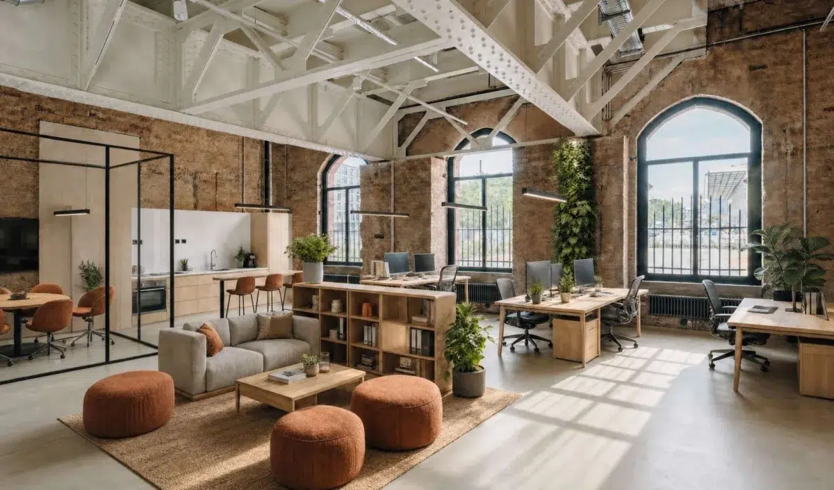 Offene Arbeitswelt im historischen Bestand
