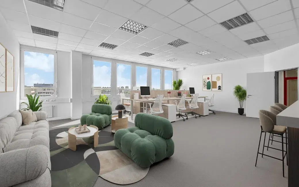 Visualisierung – Community Area mit Arbeitsbereich