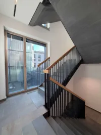 Treppenhaus im Neubau