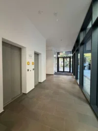 Erschließungsflur im Neubau