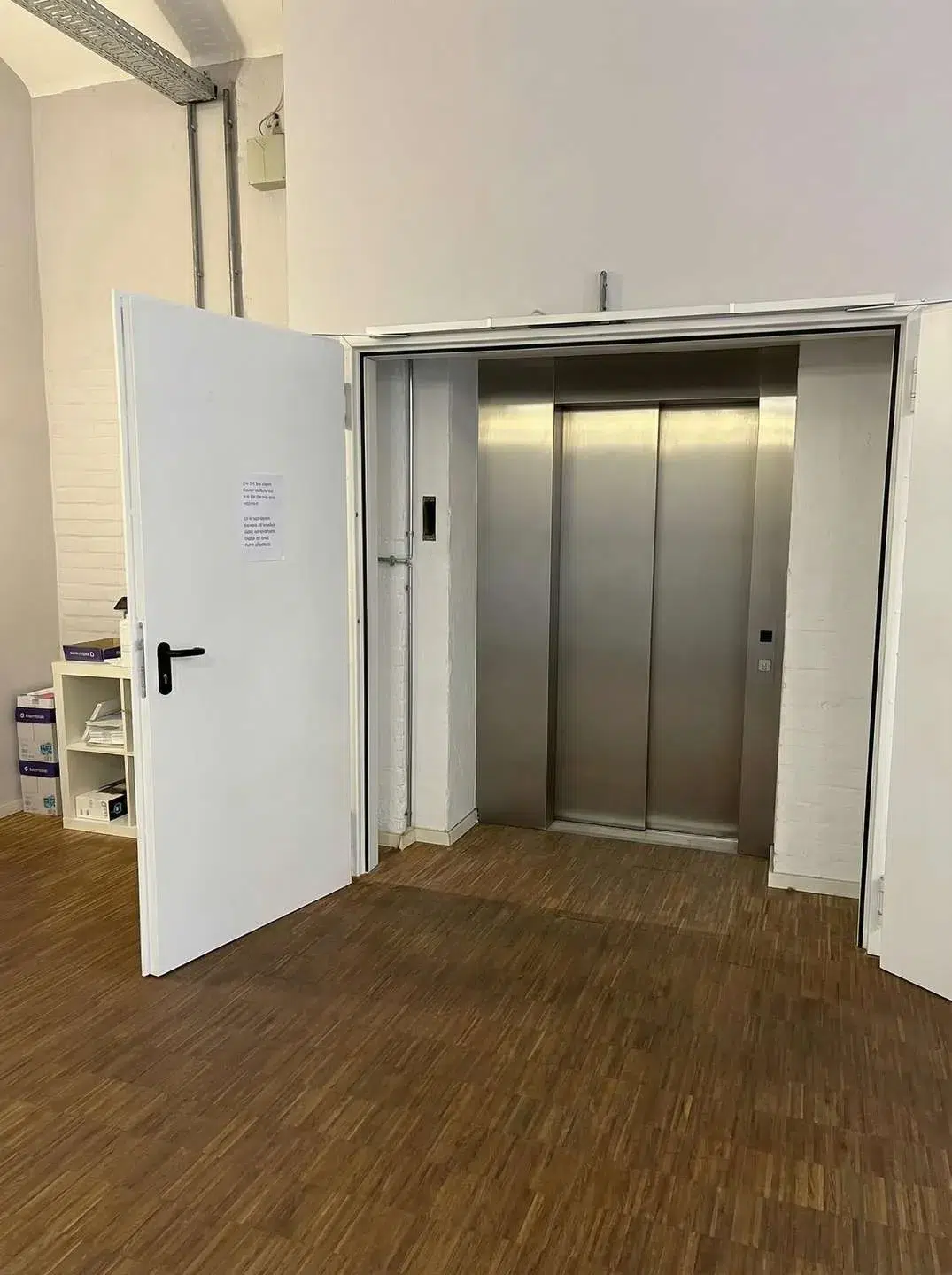 Aufzug direkt in die Fläche