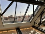 Wunderschönes Dachgeschossbüro in historischem Ambiente - Aussicht Altbau