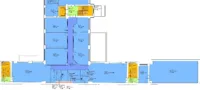 Grundriss Haus 1 3. OG links ca. 425 qm