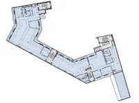 Regelgeschoss (5. OG ca. 802 qm)