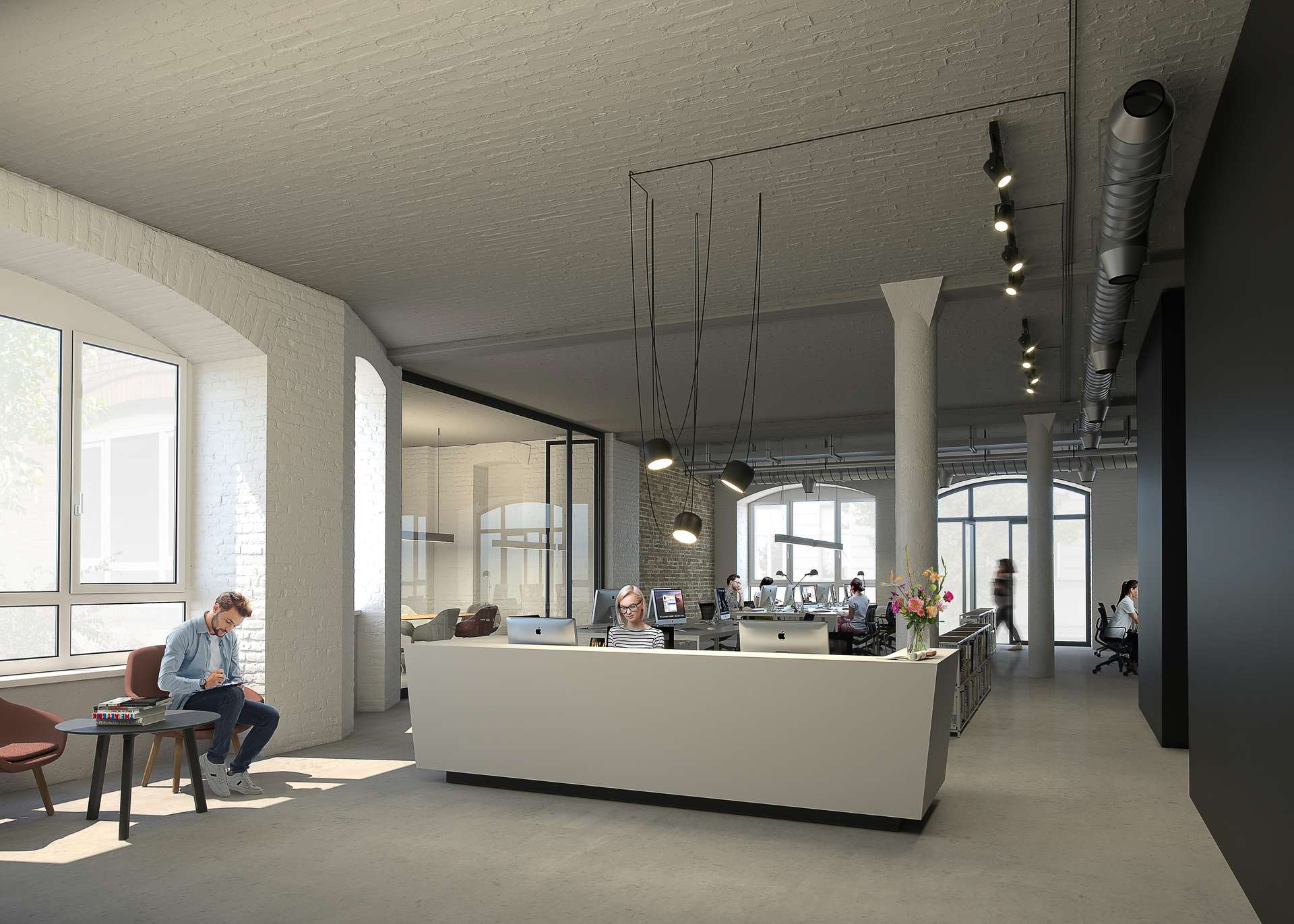 Büroansicht - Büro-Loft in Moabit