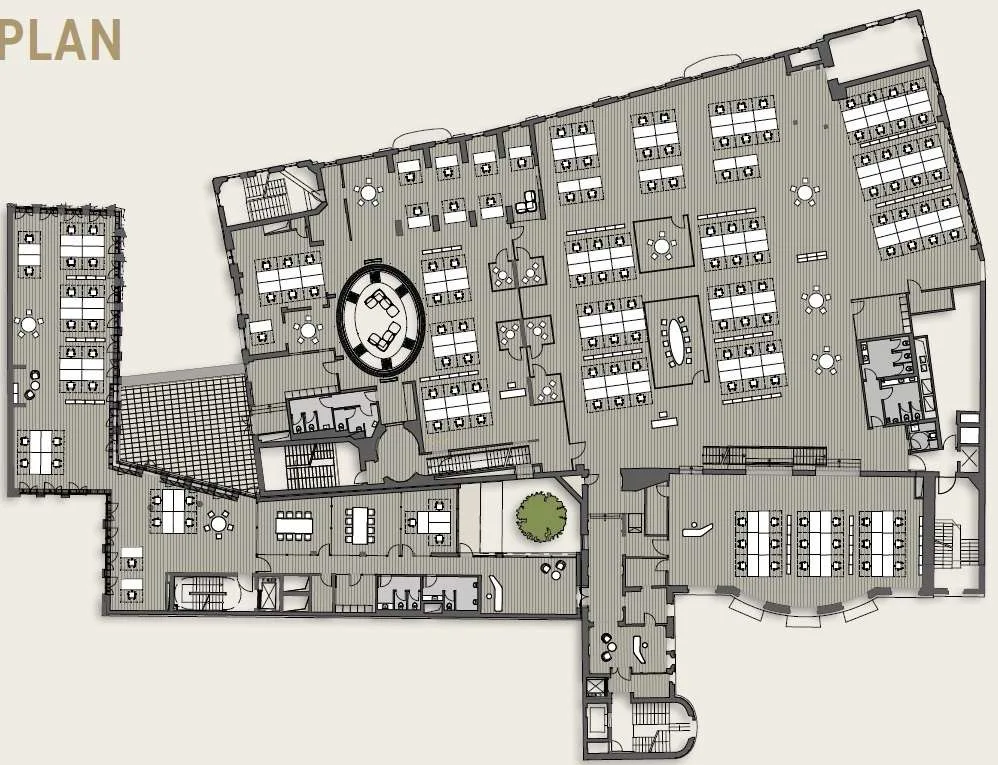 Grundriss Alt- und Neubau (3. OG)