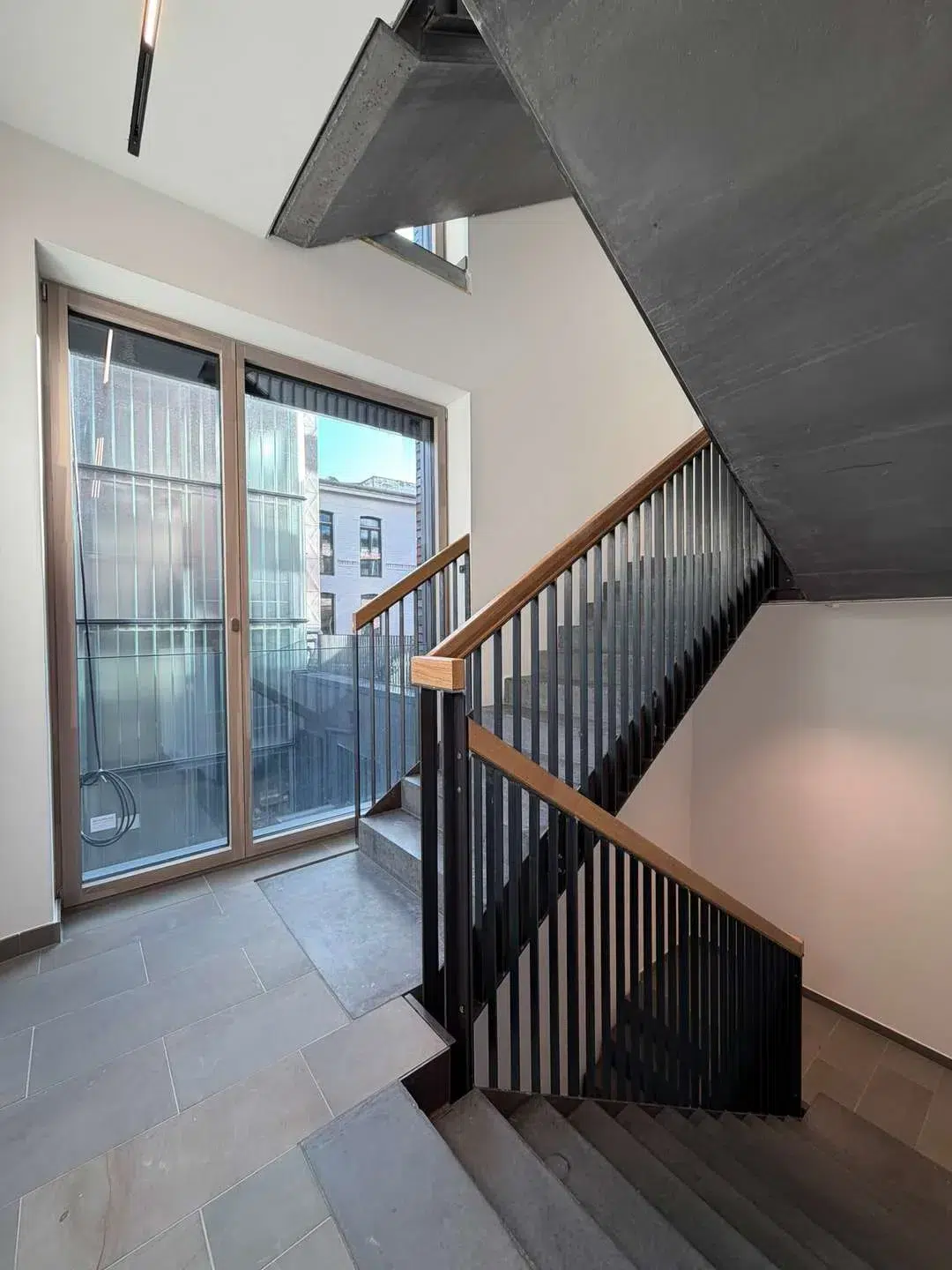 Treppenhaus im Neubau