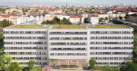 Das City-Office mit Green Campus in Charlottenburg - Außenansicht Visu