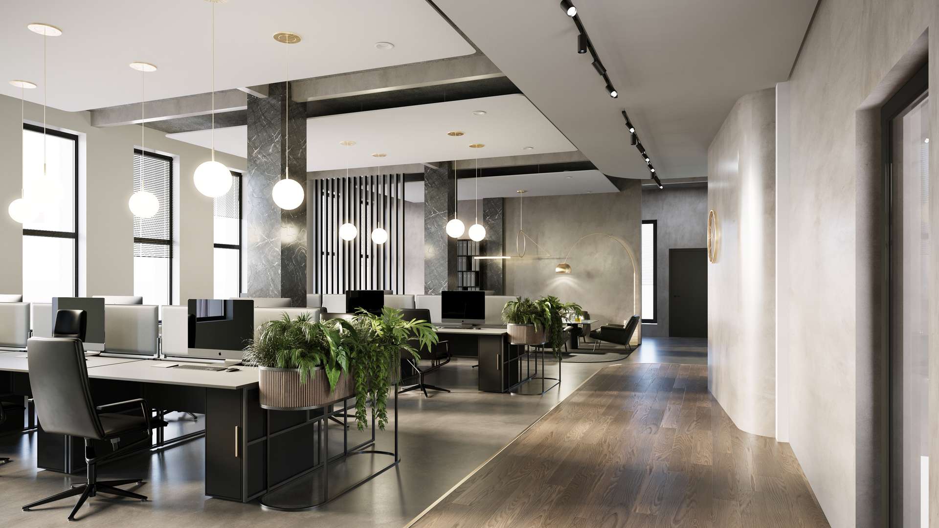 Gebäude F - Innenperspektive 5 - Schöne Büroflächen in Mitte