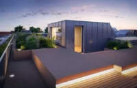 Dachterrasse Visualisierung