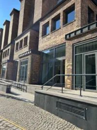 Fassadendetail der historischen Gewerbearchitektur