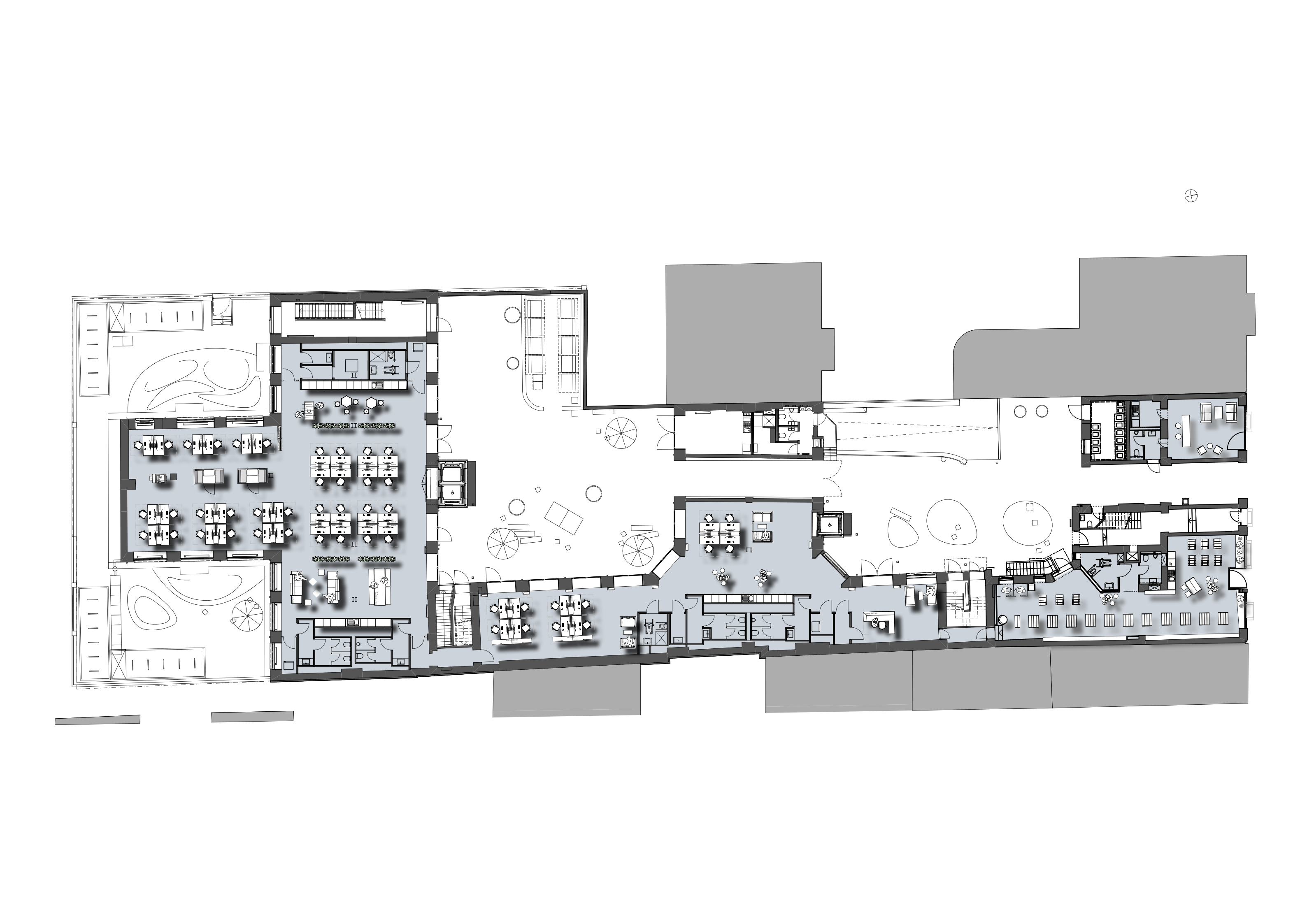 Dokumente - Industrieloft mit stylishen Büroräumen