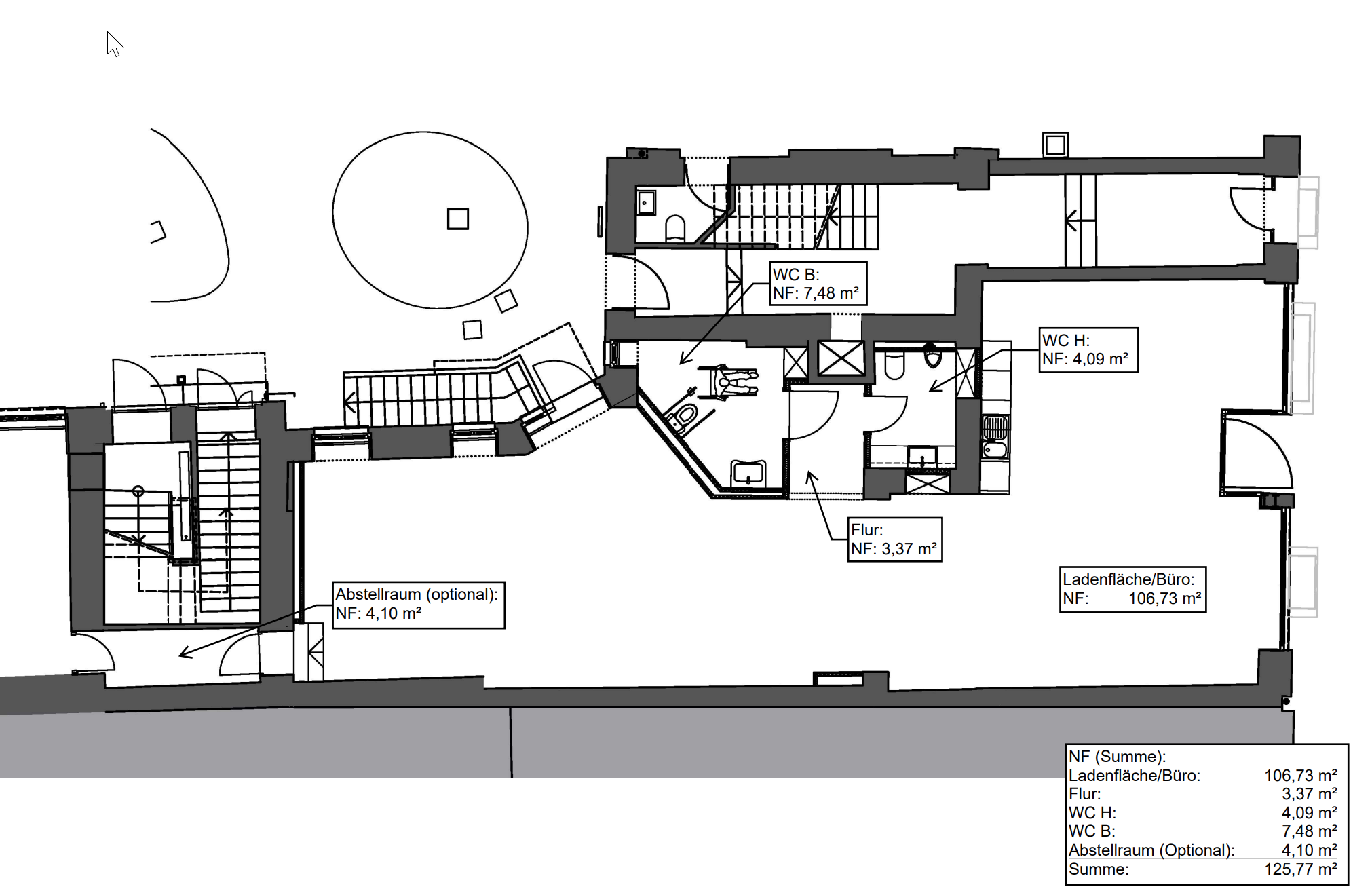 Dokumente - Industrieloft mit stylishen Büroräumen