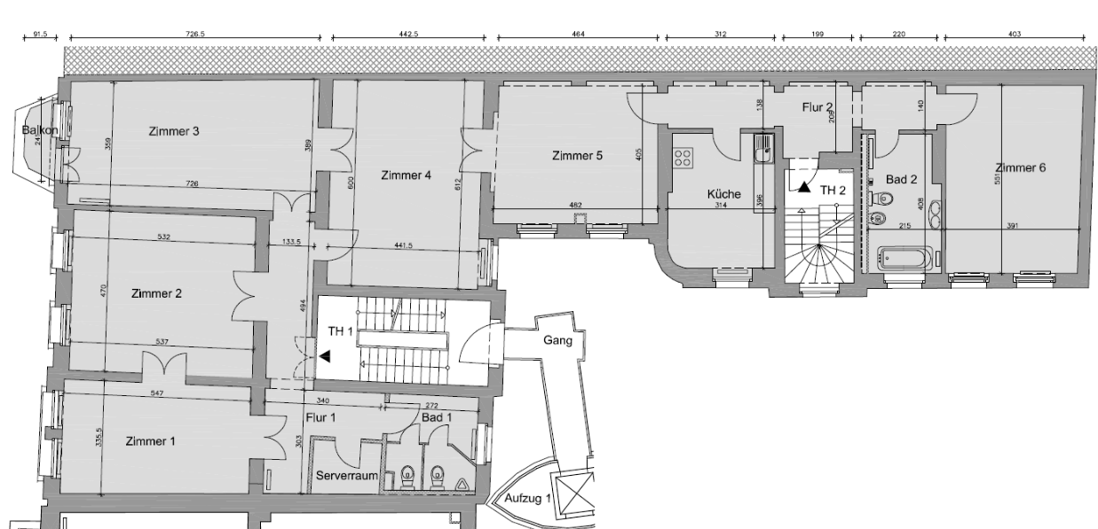 Dokumente - Bürofläche in der Bergmannstraße zu vermieten