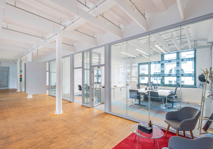 Innenansicht 4. OG (1) - Schöne Büroflächen in Schöneberg