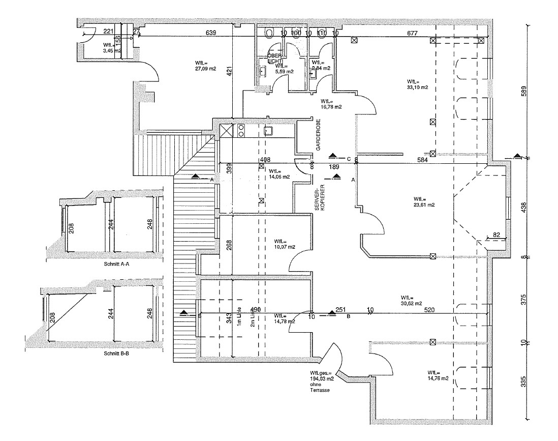 Nr. 186, 5.OG ca. 220 qm inkl. Terrasse