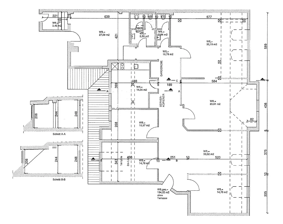 Nr. 186, 5.OG ca. 220 qm inkl. Terrasse