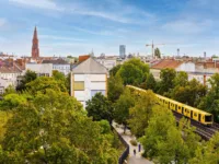 Ausblick über Kreuzberg mit Hochbahn