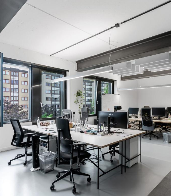 Innenansicht - Moderne Büroflächen in Wedding