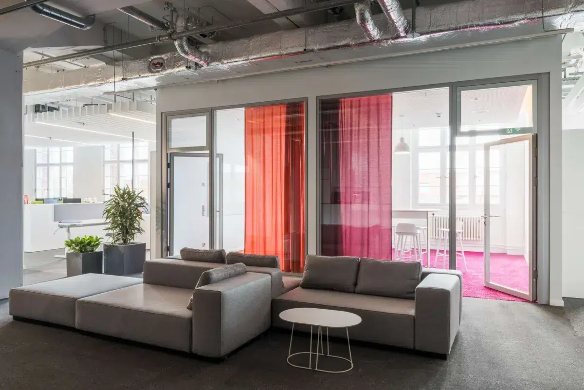 Lounge mit Fokusraum im Südflügel