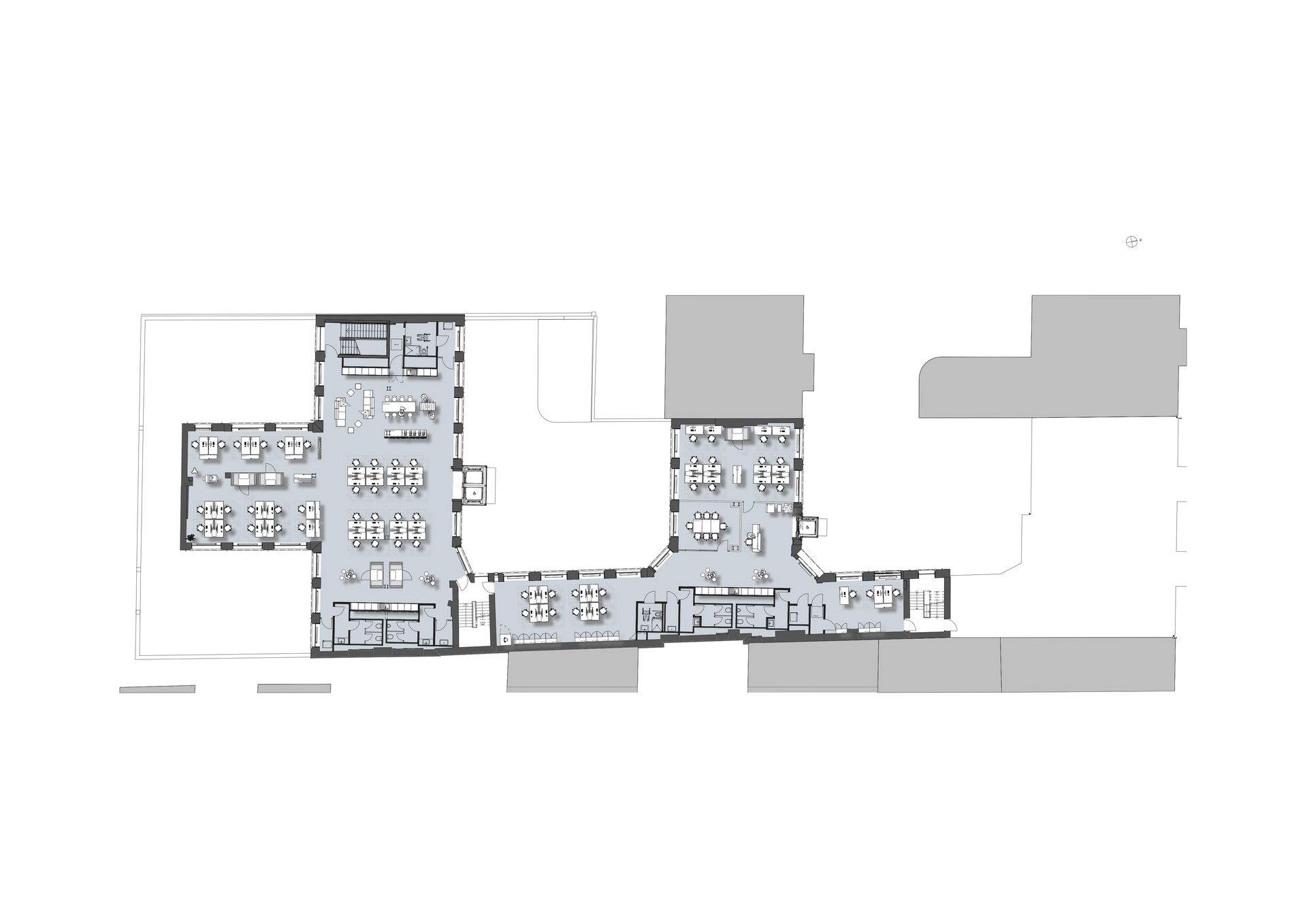 Regelgeschoss - Industrieloft mit stylishen Büroräumen